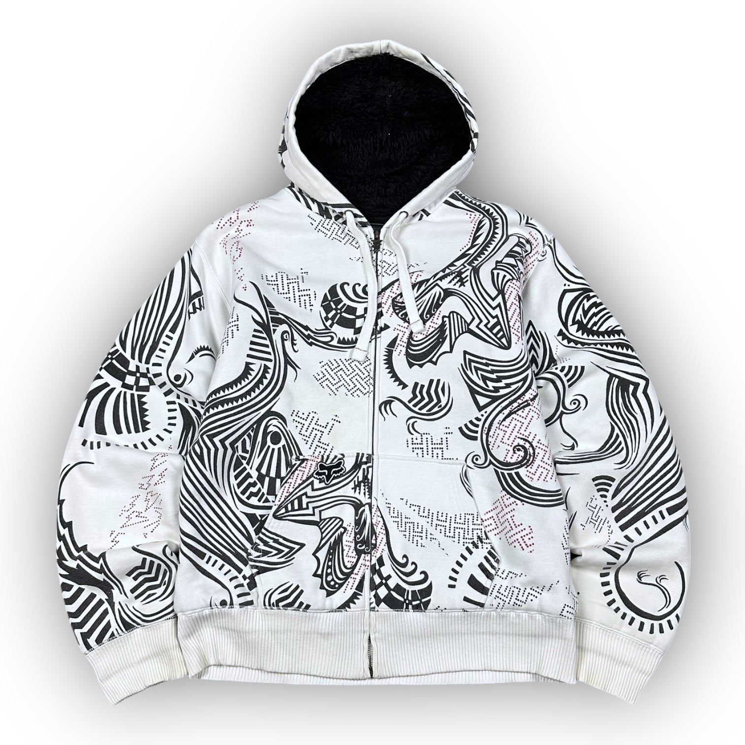 Fox Racing Sasquatch Vintage Fur Hoodie Size: L